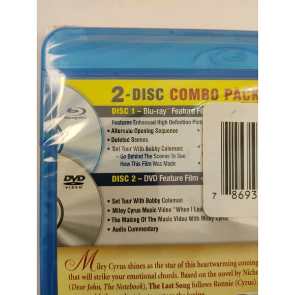 The Last Song (2010) - Blu-ray + DVD [Sealed] - Picture 5 of 14